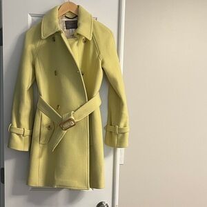 J. Crew Elegant Citrine Women's Wool Coat